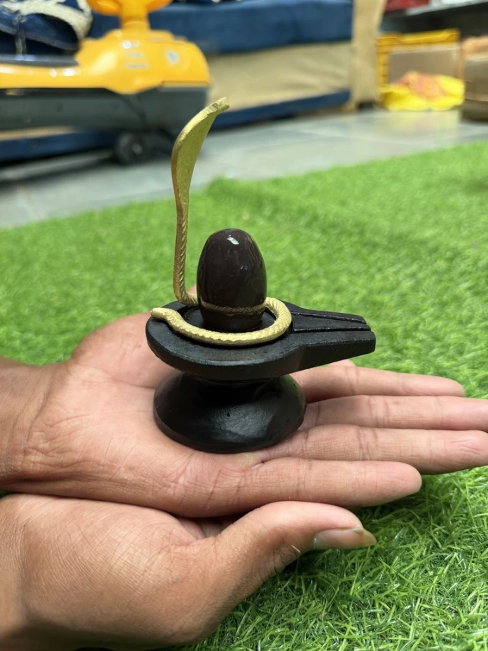 Best Small Size Narmadeshwar Shivling | Swayambhu narmadeshwar shivling | 1.5 inch shivling 3 inch jaladhari nag