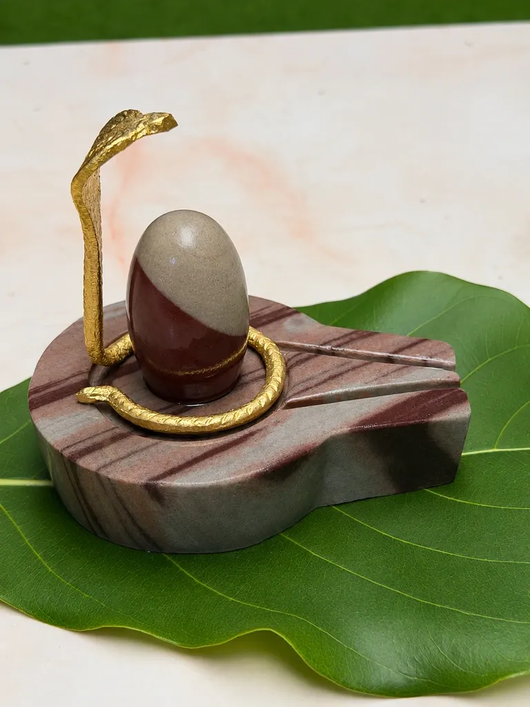 Buy Shiv Shakti Narmadeshwar Shivling With Plate Narmadeshwar Jaladhari