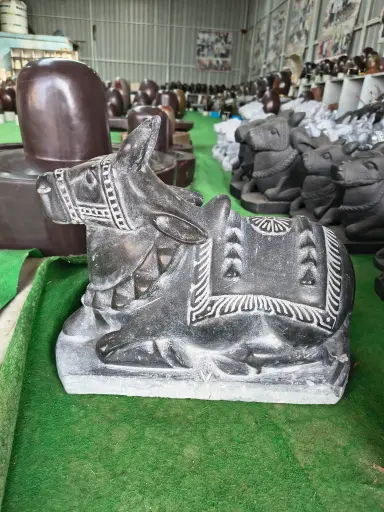 Buy 1 Fit nandi for Narmadeshwar shivling for temple 