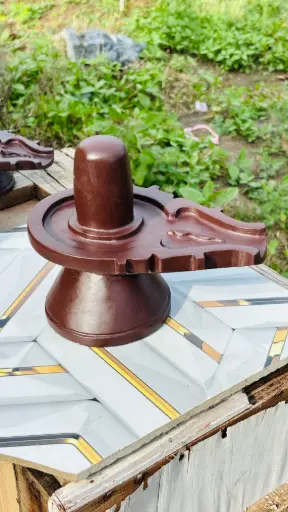 5 Inch Akhand Swayambhu Narmadeshwar Shivling