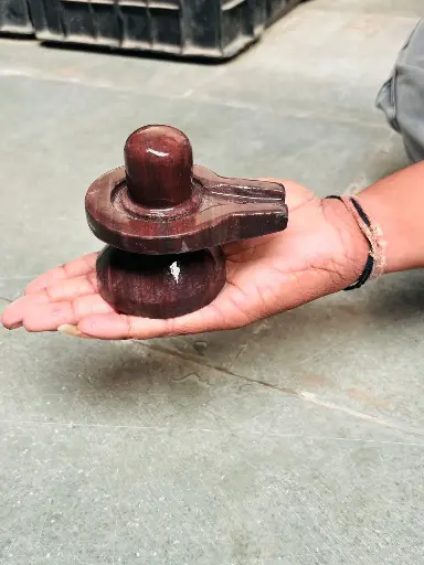 2 Inch Akhand Swayambhu Narmadeshwar Shivling