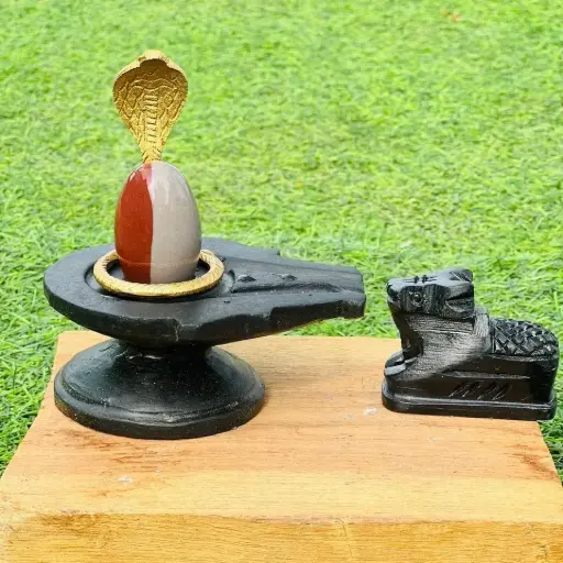 Thumb Size Narmadeshwar shivling For Home