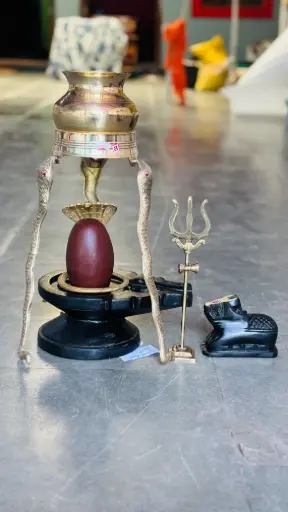 narmadeshwar shivling for home pooja || Full Set 5 Inch